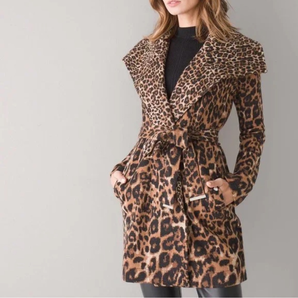 White. House Black Market Sweater Coat - NWT